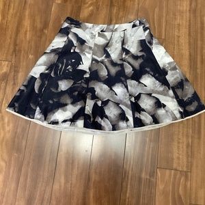 Multi black skirt